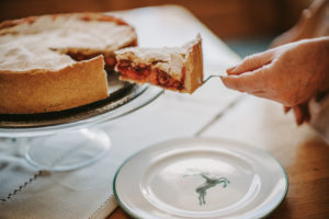 Hausgemachter Kuchen im Gästehaus Schwaninger
